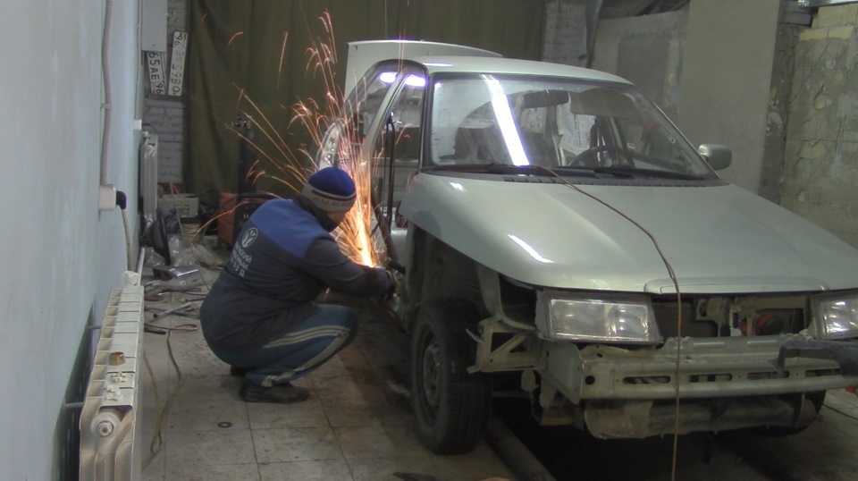 Самостоятельный ремонт днища кузова на автомобиле ваз-2110