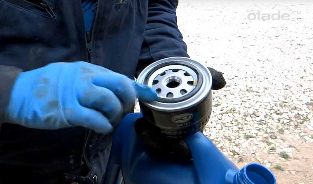 Замена масла в 8 клапанном двигателе лада калина: фото и видео