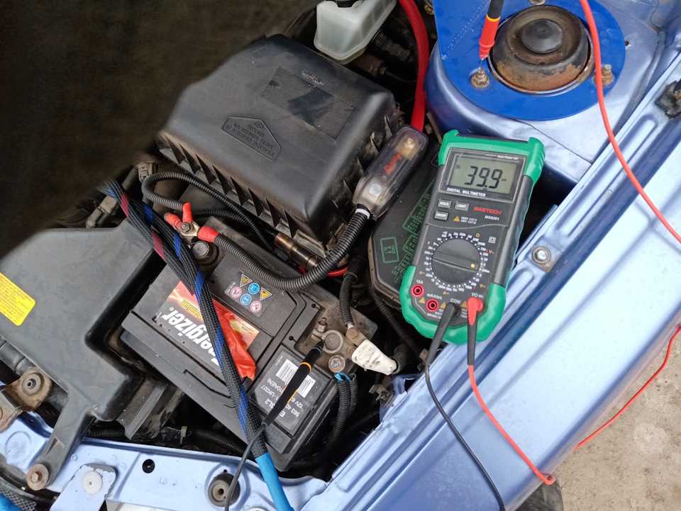 Норма зарядки аккумулятора автомобиля таблица