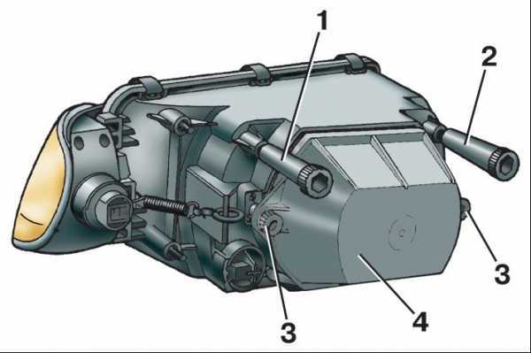 Разбор фары ваз 2114