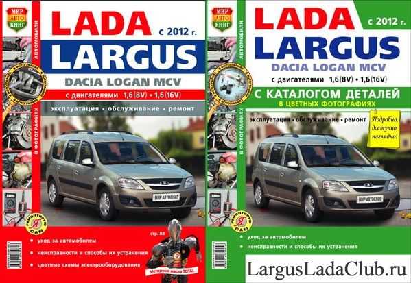 Lada largus. руководство по эксплуатации и ремонту