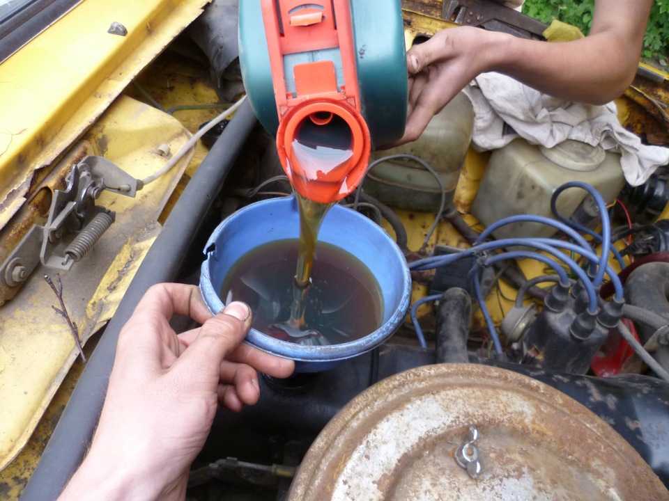 Как слить масло с двигателя ваз 2107 без ямы