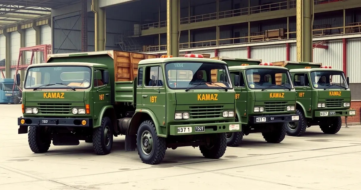 КамАЗ 1981: история, модели и наследие завода