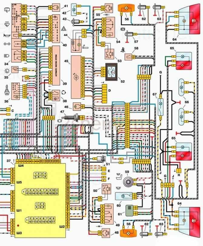 Электросхема ваз 2110 инжектор и карбюратор 8 и 16 клапанов: замена электрооборудования и проводки | dorpex.ru
