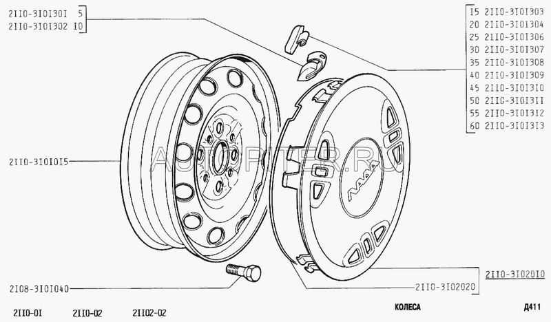 Лада калина 2015: размер дисков и колёс, разболтовка, давление в шинах, вылет диска, dia, pcd, сверловка, штатная резина и тюнинг
