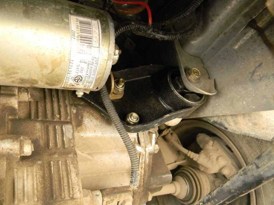 Ремонт и замена подушки двигателя на ваз (lada) 2113/2114/2115