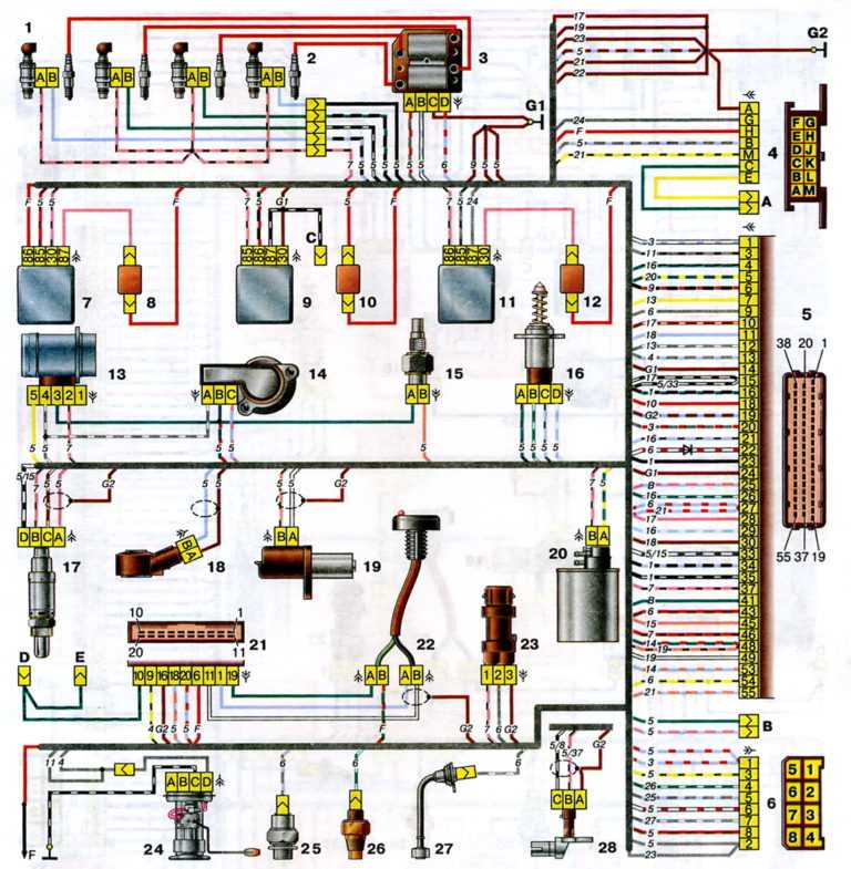 Высоковольтные провода ваз 2110: схема, конструкция и неисправности