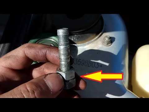 Как закрепить шпильку в блоке двигателя если сорвана резьба