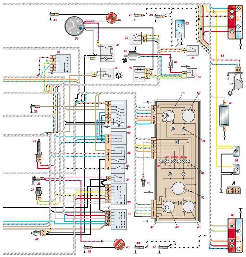 Электрооборудование ваз 2107: конструкция, принцип работы и схемы подключения