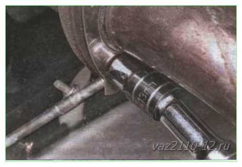 Ремонт выхлопной системы ваз 2110: инструкция по замене глушителя