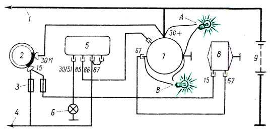 Схема подключения генератора ваз 2106 — как самостоятельно подключить