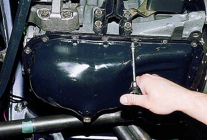 Замена прокладки масляного картера двигателя ваз 2110 лада