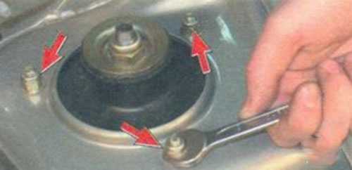 Замена передних и задних стоек ваз 2113, 2114 и 2115: как снять и установить амортизаторы