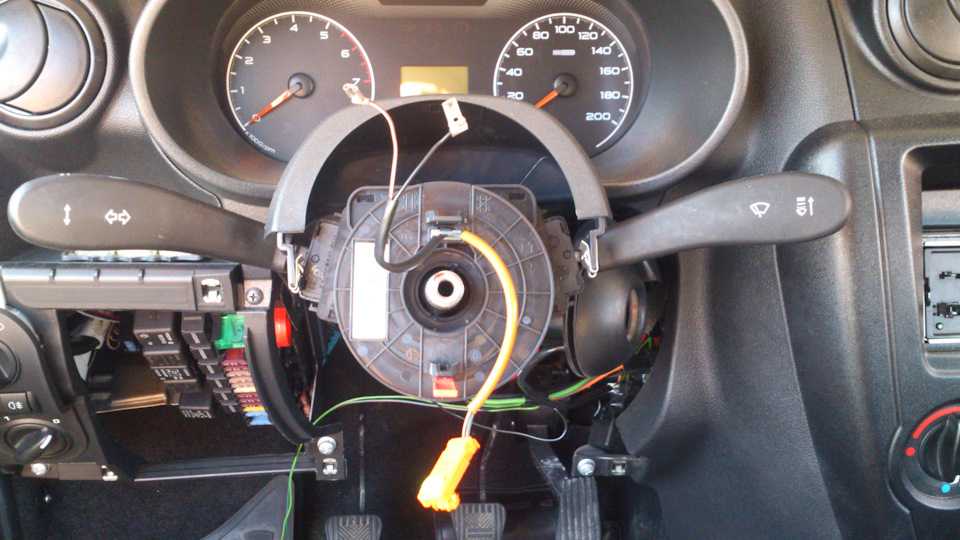 Lada granta с 2011, снятие вала рулевого управления инструкция онлайн