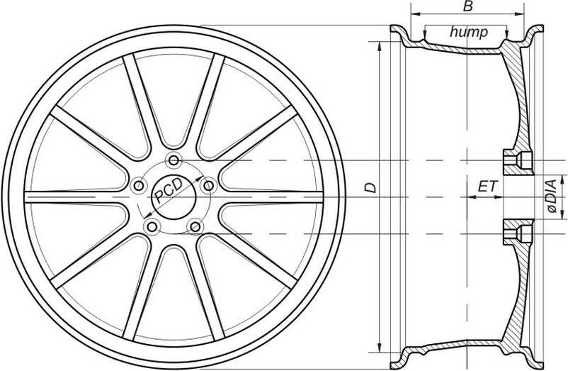 Размеры колес и дисков на лада веста все параметры колес: pcd, вылет и размер дисков, сверловка — размерколес.ru