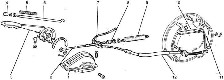 Ремонт и замена ручника на ваз (lada) largus