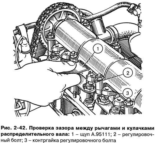 Регулировка клапанов ваз-2107 рейкой с индикатором и щупом