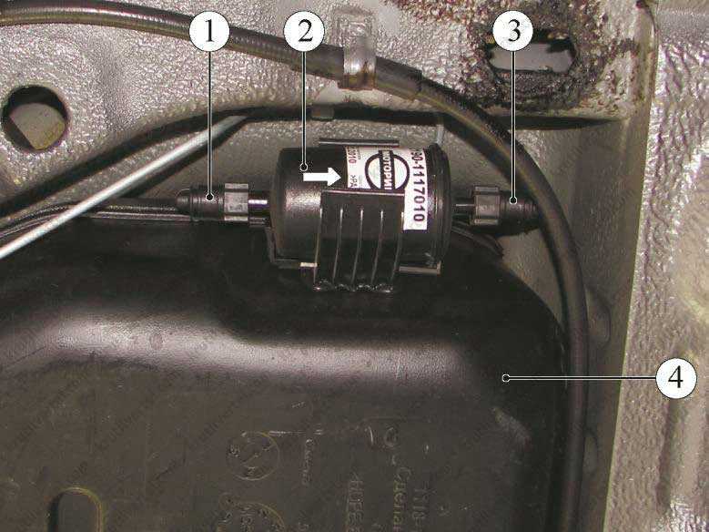 Замена топливного фильтра lada 2106 (ваз 2106)