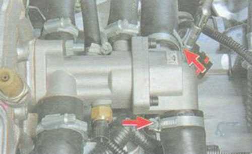 Как снять и проверить термостат ваз-2110 с двигателем ваз-21124