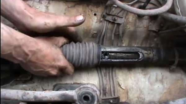 Устройство рулевой рейки ваз 2109 и ее ремонт