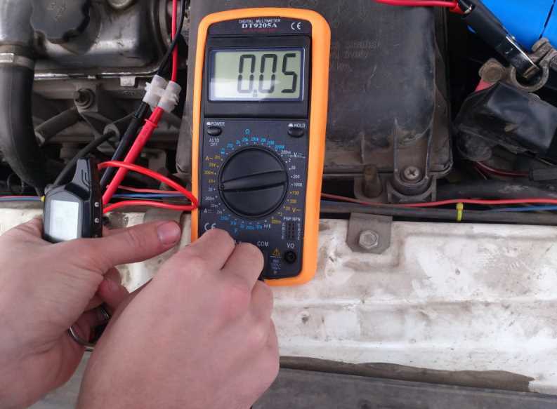 Как проверить утечку тока на автомобиле мультиметром и допустимое значение (норма)